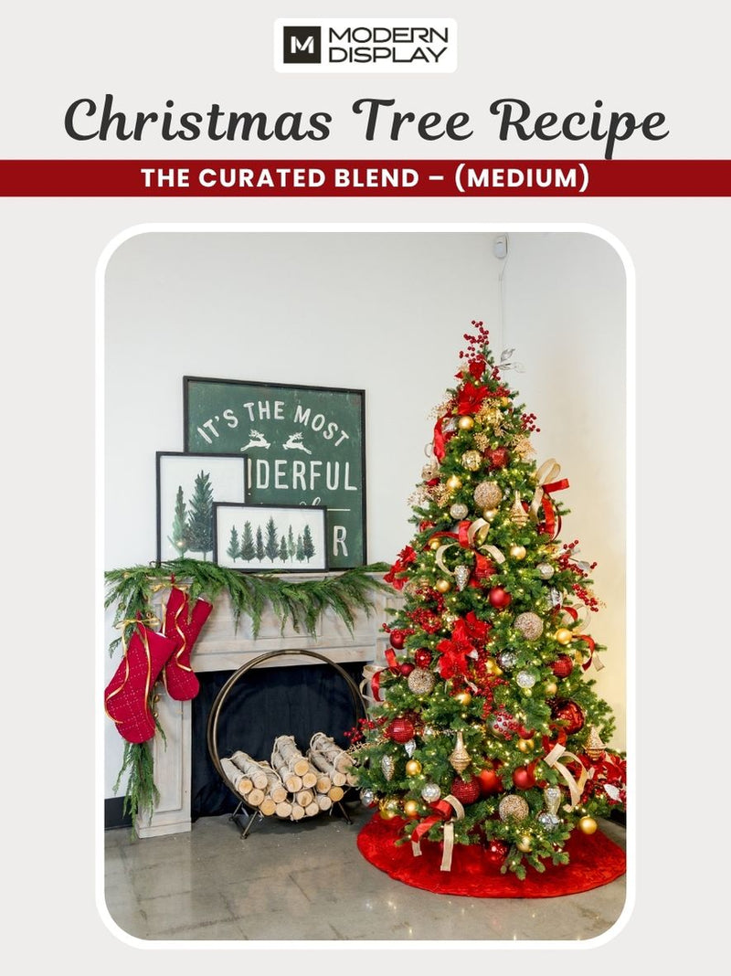 Medium Christmas Tree: Full and Balanced Tree Decor Recipe & Tips