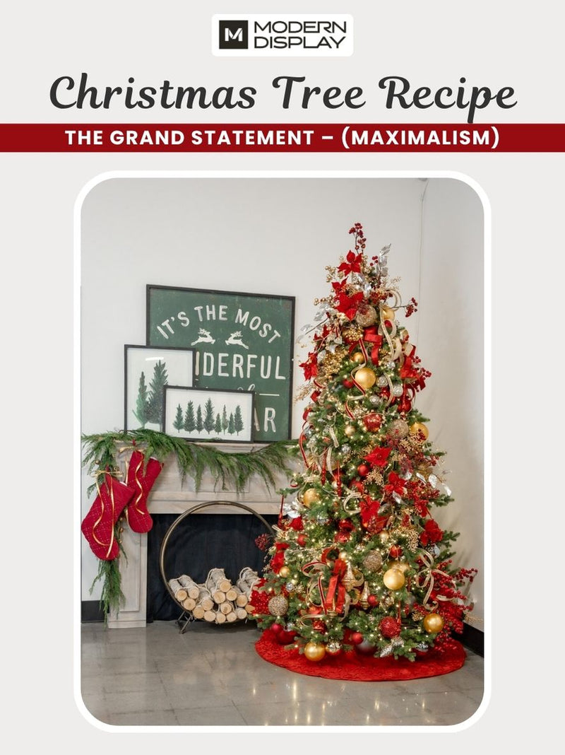 Maximalist Christmas Tree: The Grand Statement Tree Decor Recipe