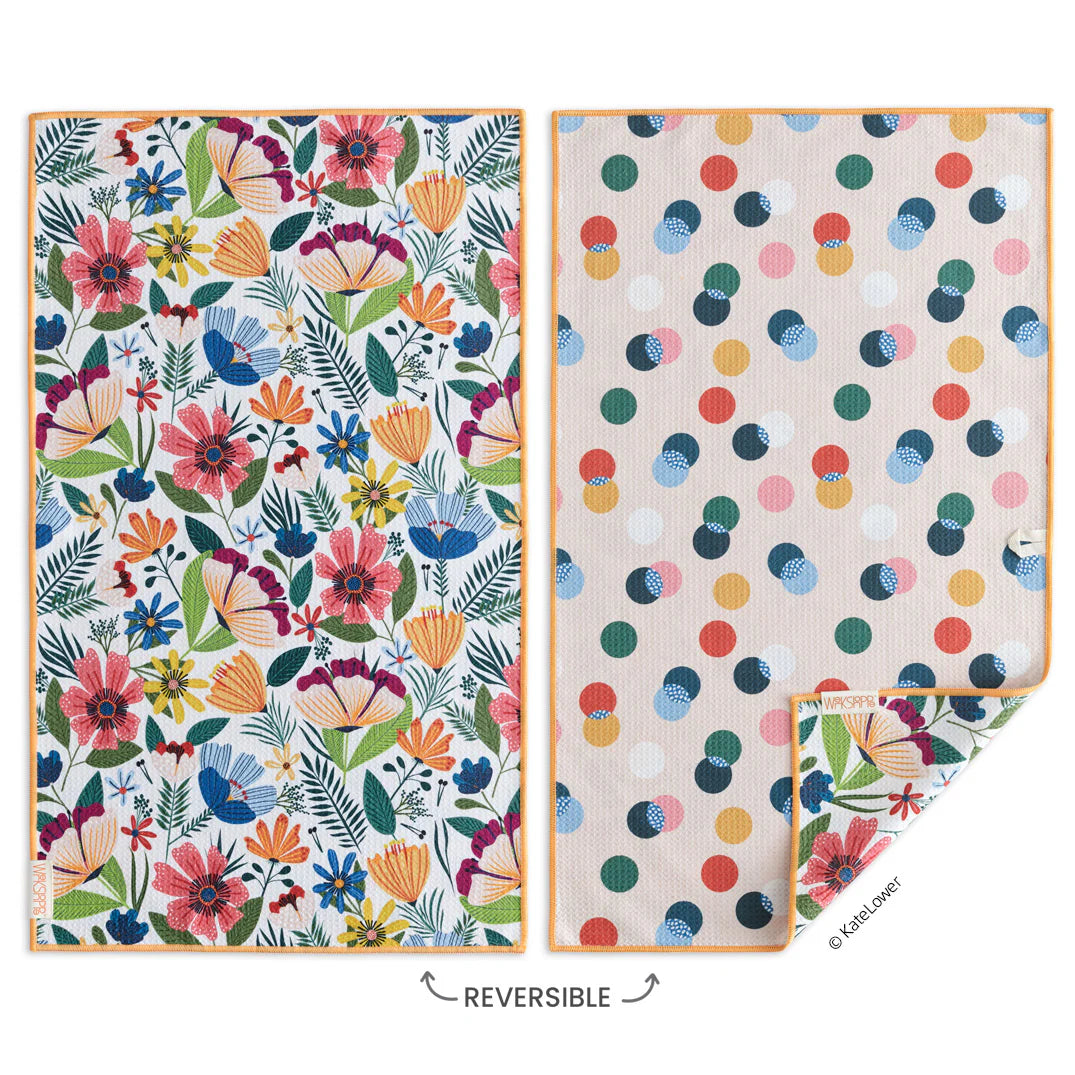 Fields Of Flowers Microfiber Dishtowel