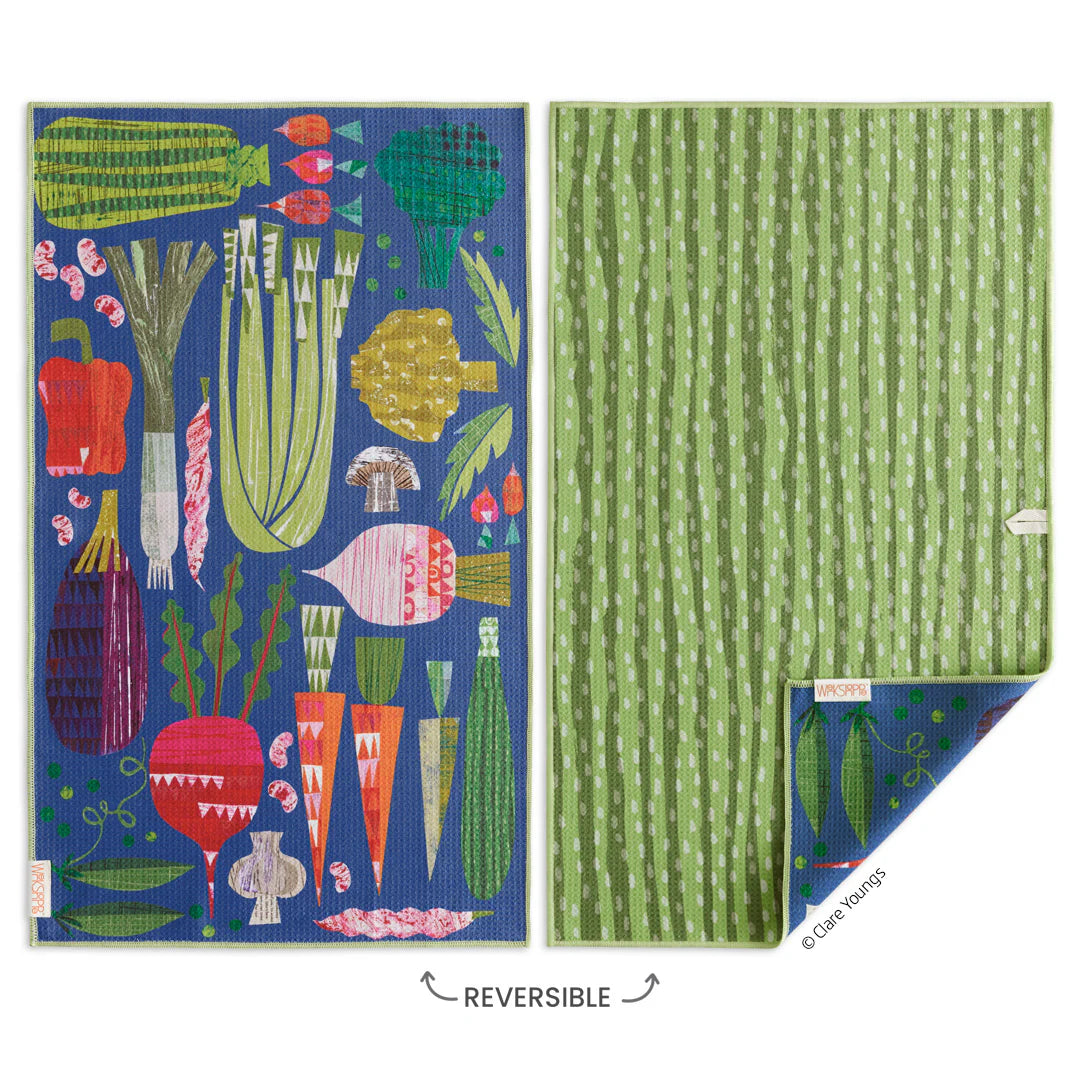 Farmers Market Microfiber Dishtowel