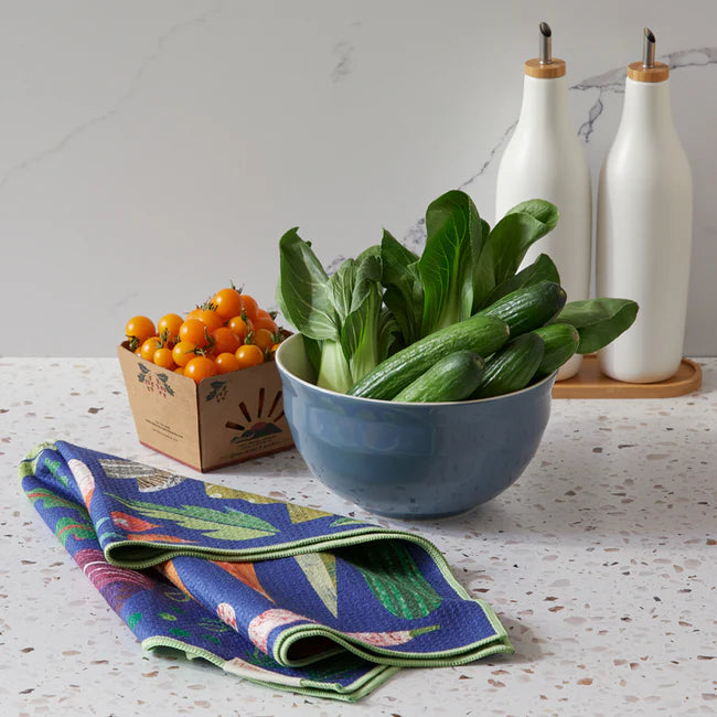 Farmers Market Microfiber Dishtowel