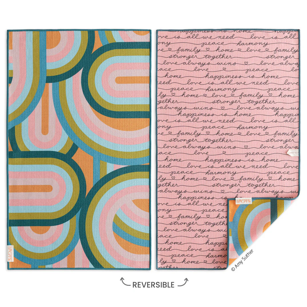 Rainbow Connection Microfiber Dishtowel