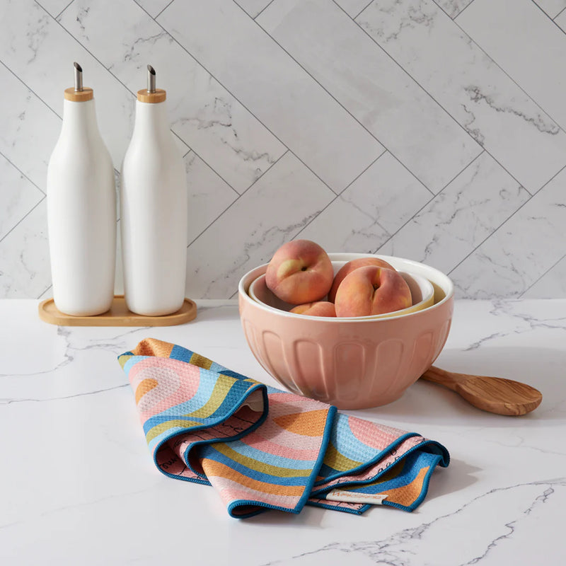 Rainbow Connection Microfiber Dishtowel