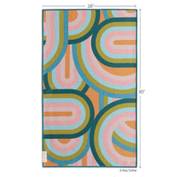 Rainbow Connection Microfiber Dishtowel