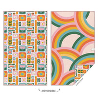 Daisies & Rainbows Microfiber Dishtowel