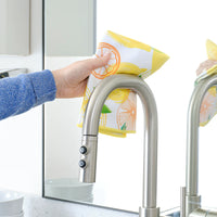Lemon Plaid Set of 4 Towels