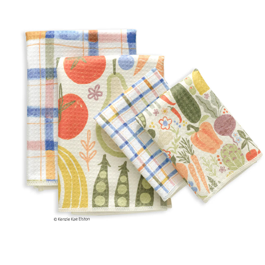 Farm Stand Set of 4 Towels
