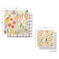Farm Stand Set of 4 Towels