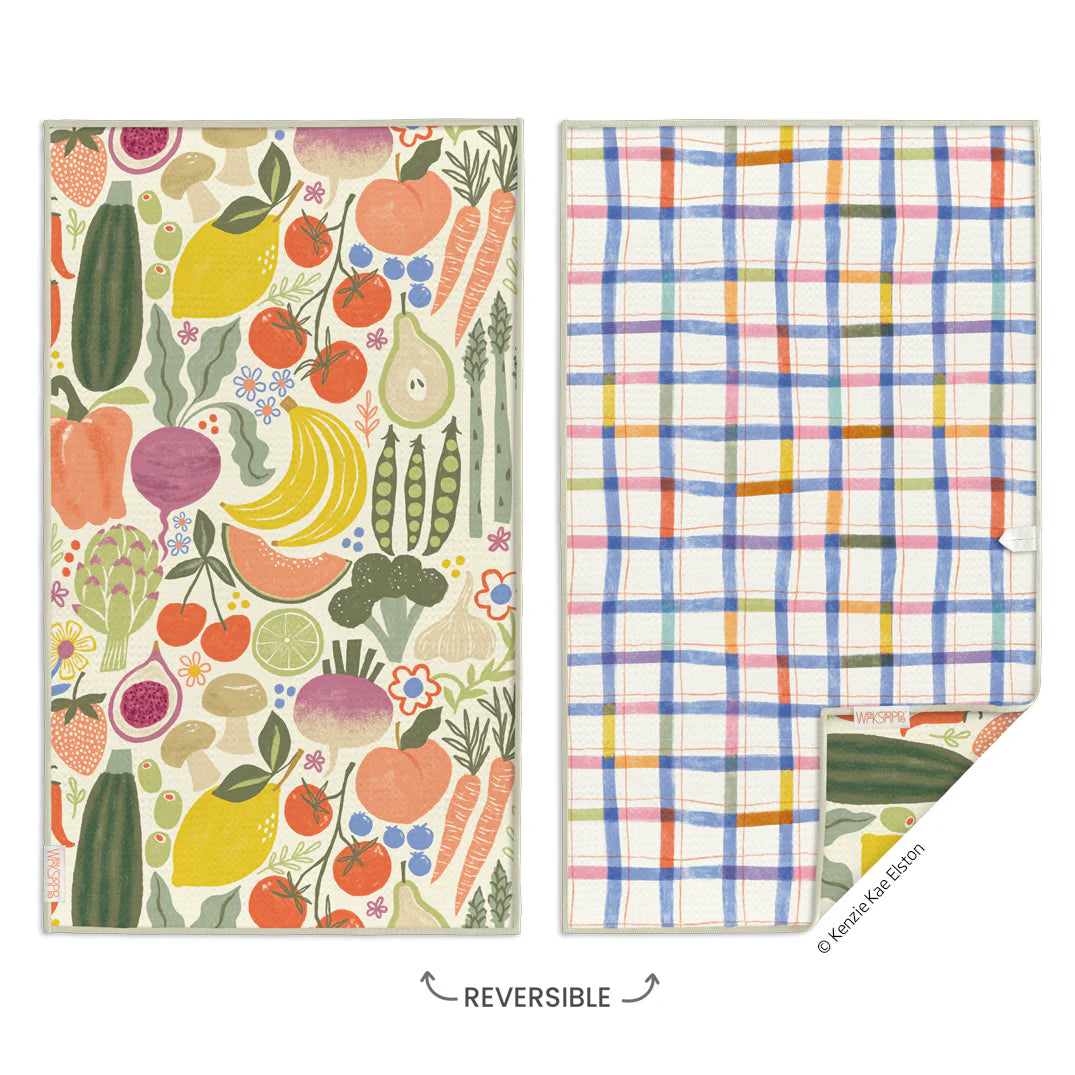 Farm Stand Microfiber Dishtowel - Thumbnail 2