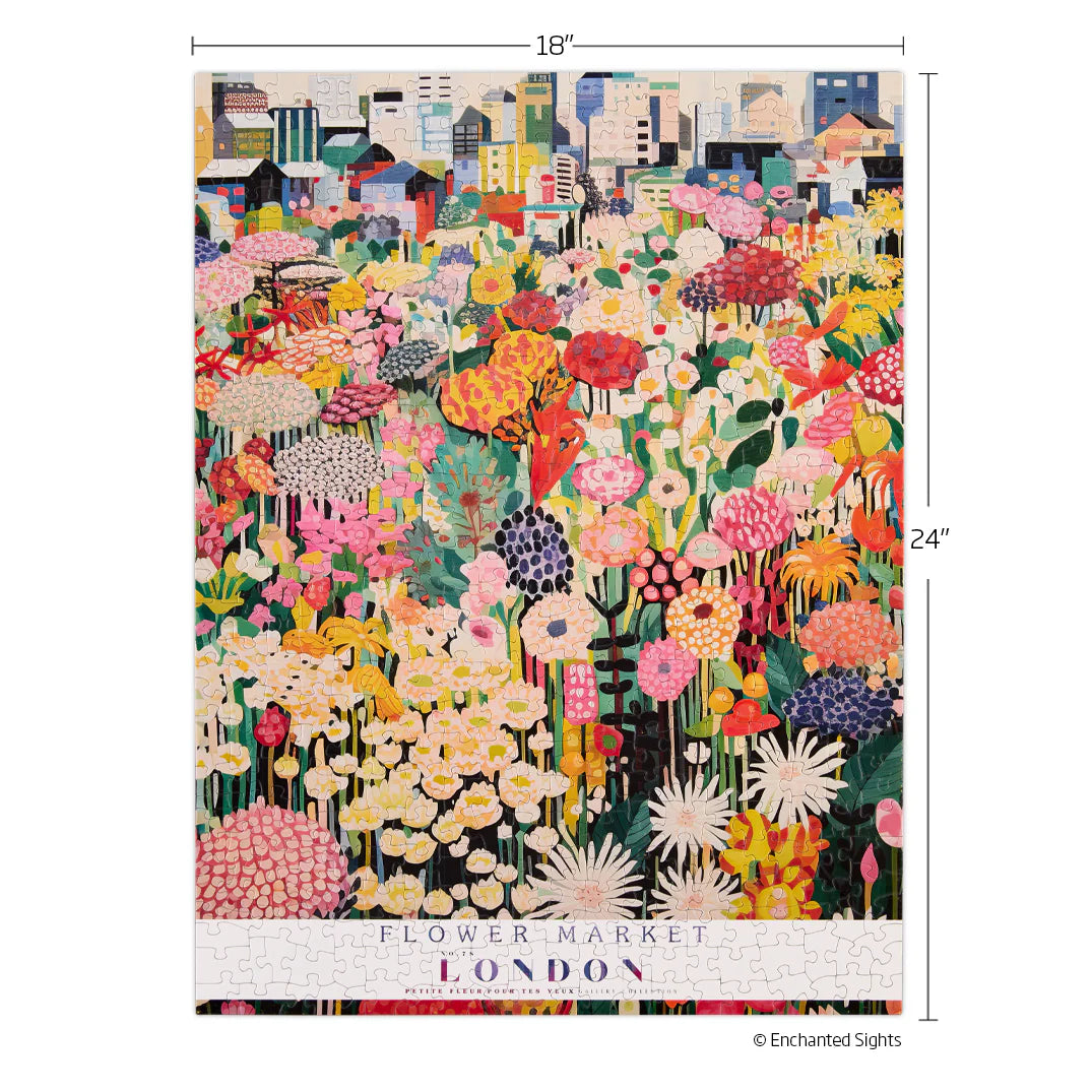 London Flower Market 500Pc Puzzle