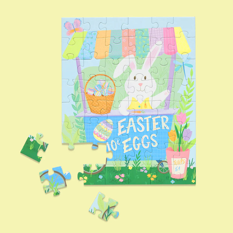 Easter Egg Cart 48 Piece Puzzle Snax