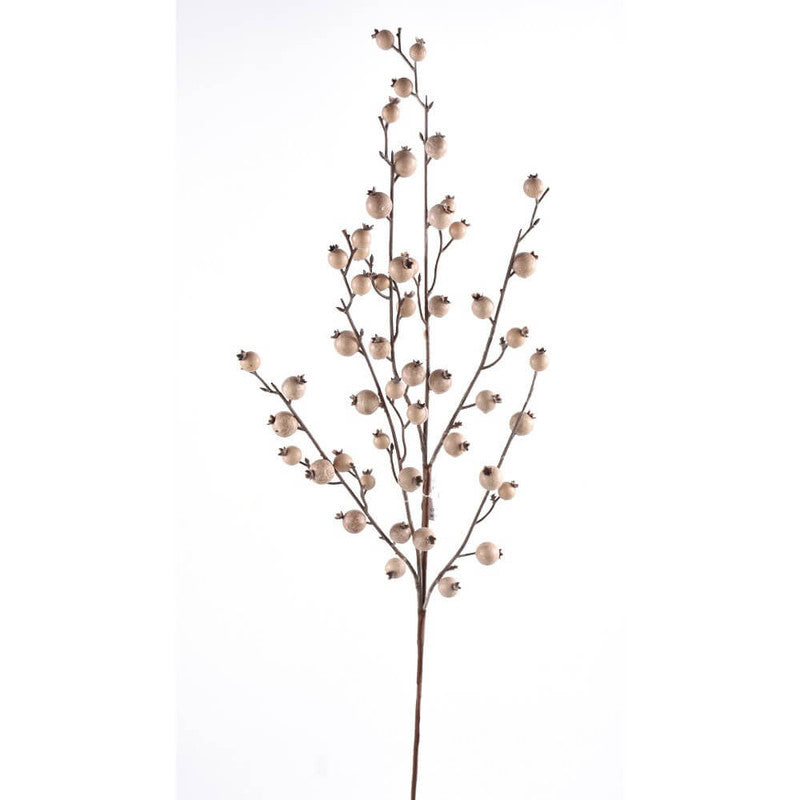 30" Beige Mini Pomegranate Spray