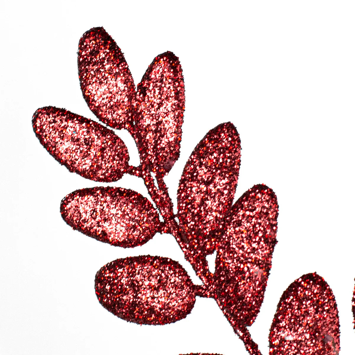 22" Glitter Merlot Honey Locust Spray