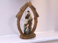 12" Holy Family In Arch With Star