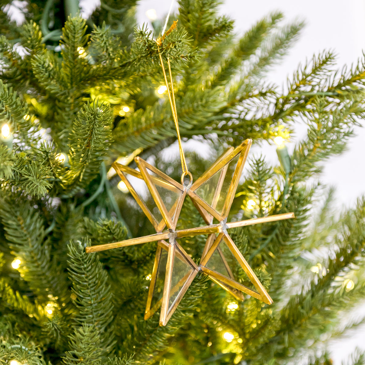 4" Wire Starburst Ornament