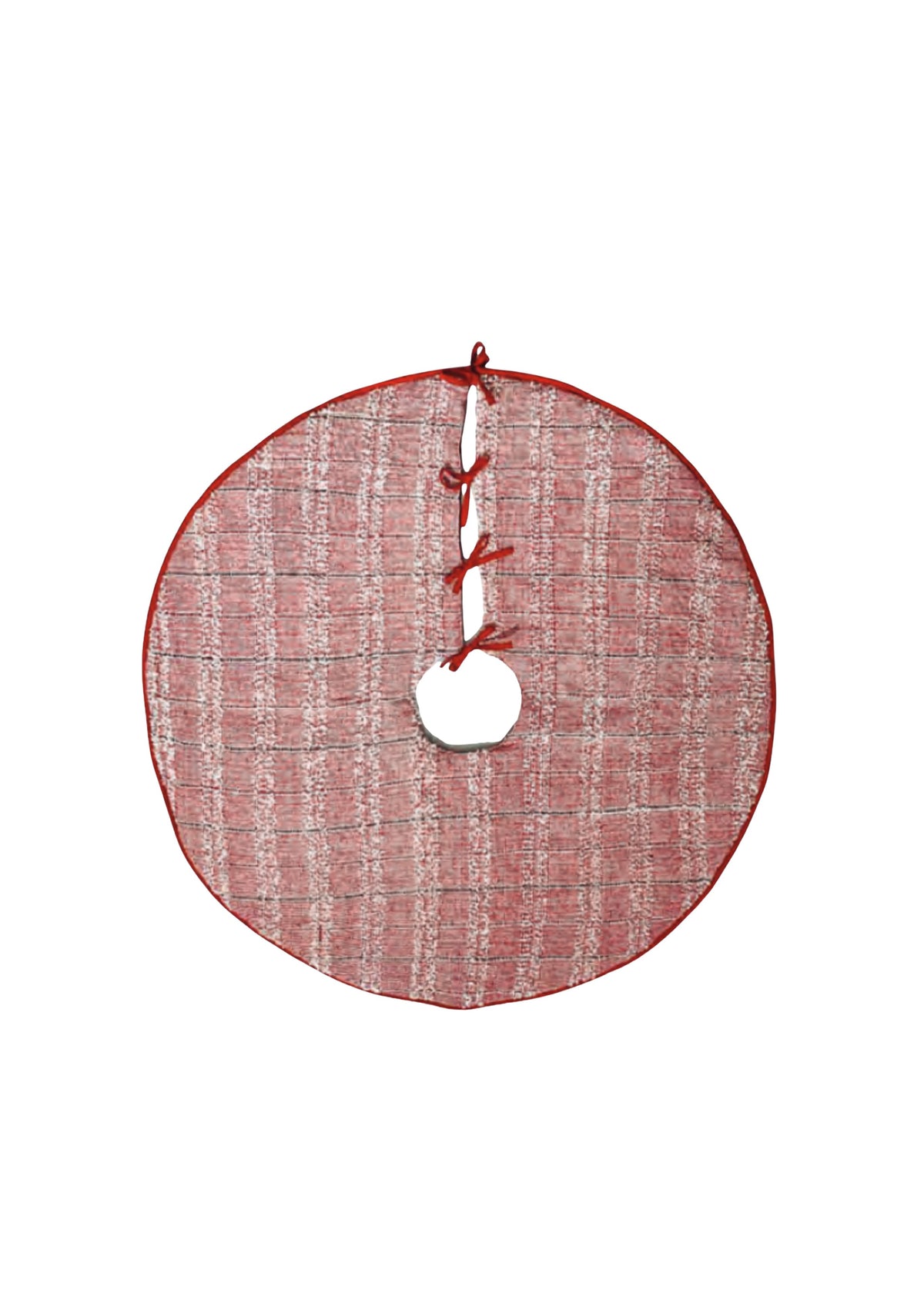 48" Red Natural Tree Skirt