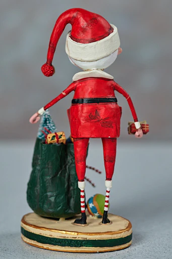 Santa With Sack - Lori Mitchell