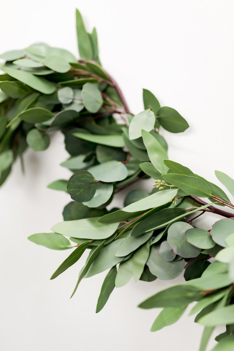 48" Natural Eucalyptus Mixed Garland