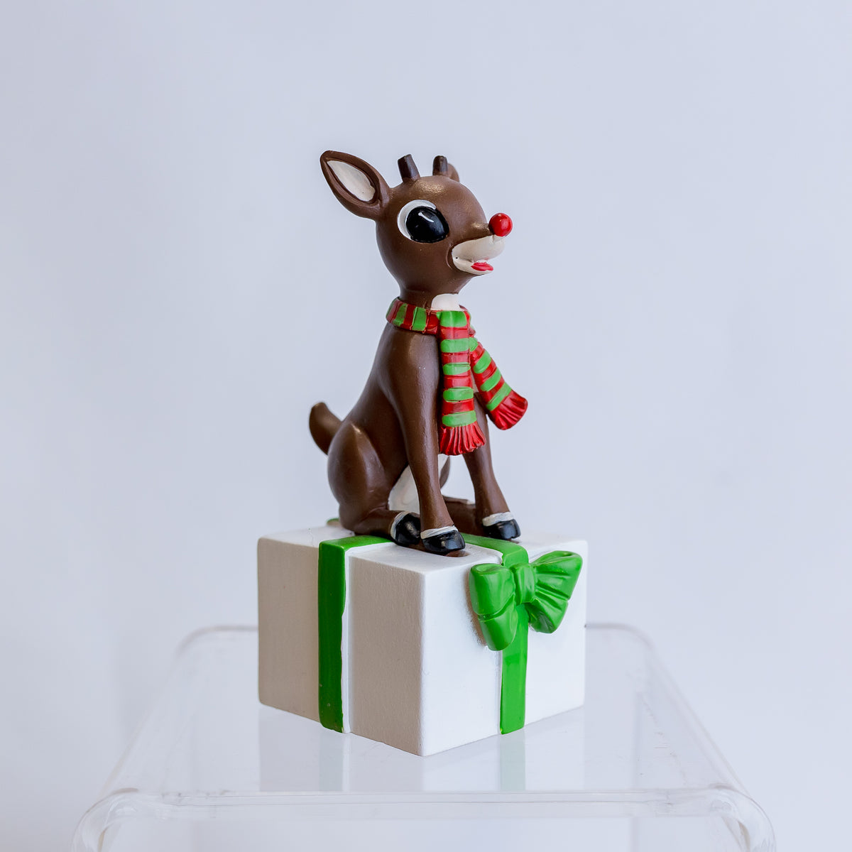 3.75" Roman Rudolph/ Hermie/ Abominable Lighted Figurine Assorted (CLR)