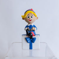 3.75" Roman Rudolph/ Hermie/ Abominable Lighted Figurine Assorted (CLR)