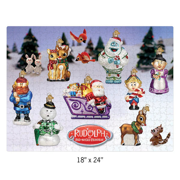 Rodolph The Red Nosed Reindeer - Old World Christmas Ornament