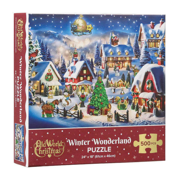 Winter Wonderland Puzzle - Old World Christmas Ornament