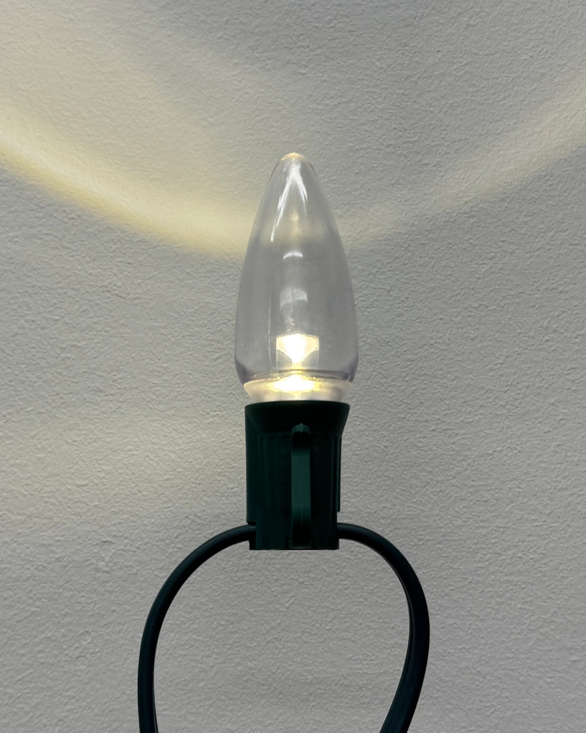 C9 Warm White Clear LED (Diode) Box of 25