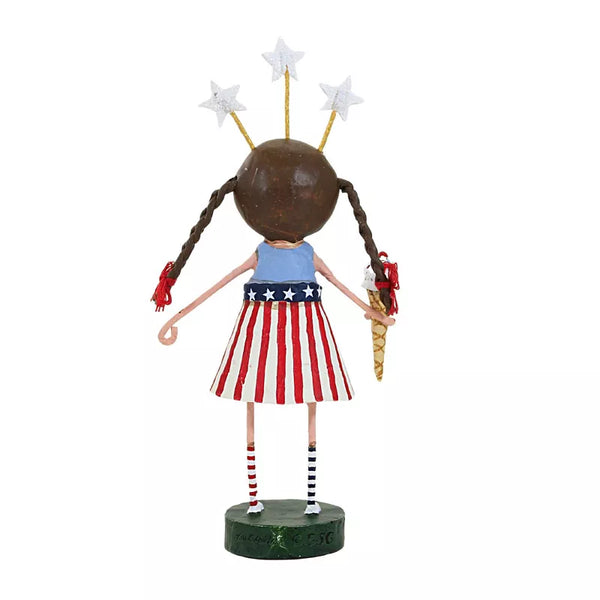 Stars, Stripes, & Sprinkles Lori Mitchell Americana Figurine