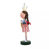 Stars, Stripes, & Sprinkles Lori Mitchell Americana Figurine