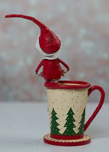 Cocoa and Cookies Santa - Lori Mitchell