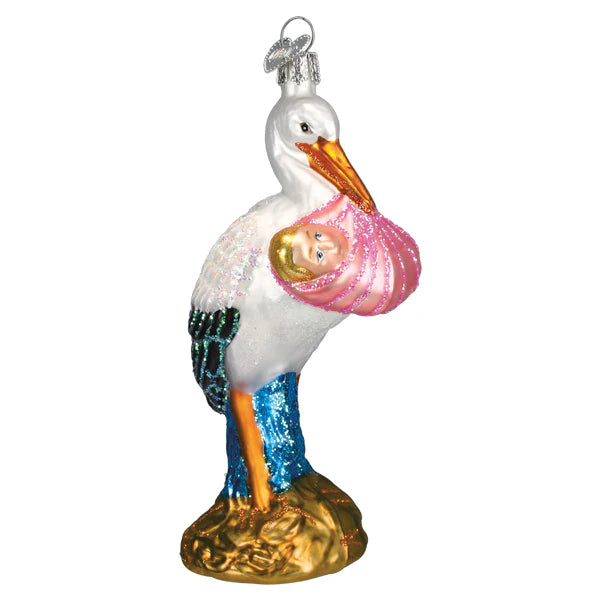 Girl Bundle Of Joy - Old World Christmas Ornament