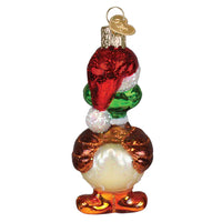 Silly Santa Duck - Old World Christmas Ornament