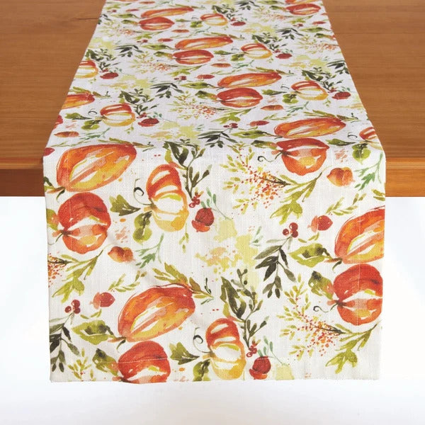 Pumpkin Vine Table Runner