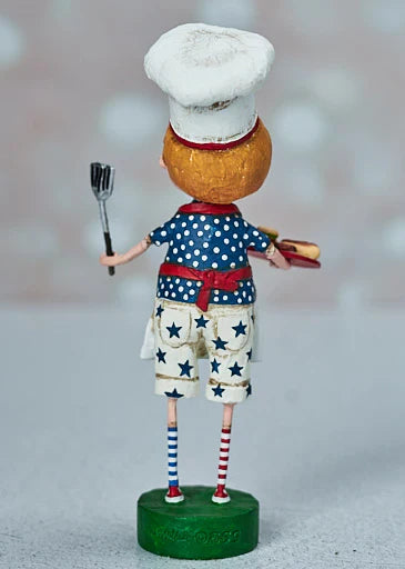 The Grill Master Lori Mitchell Americana Figurine