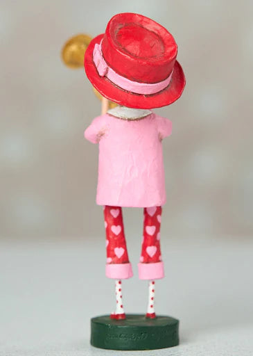 You Toot My Horn Lori Mitchell - Valentine’s figurine