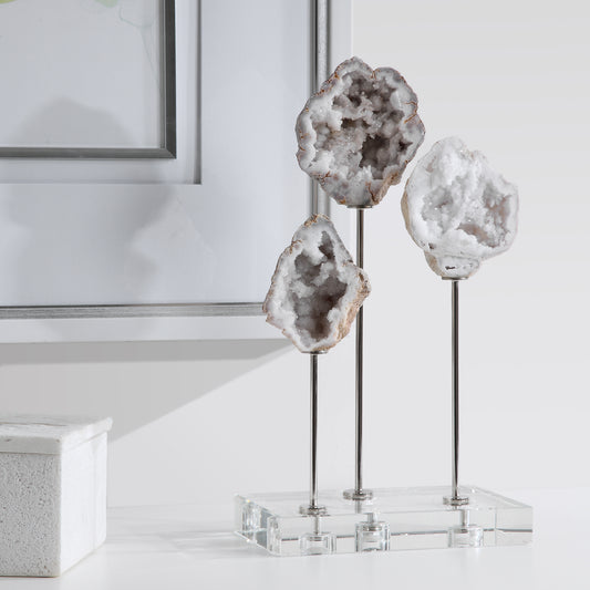 Cyrene Natural Geode Sculpture (CLR)