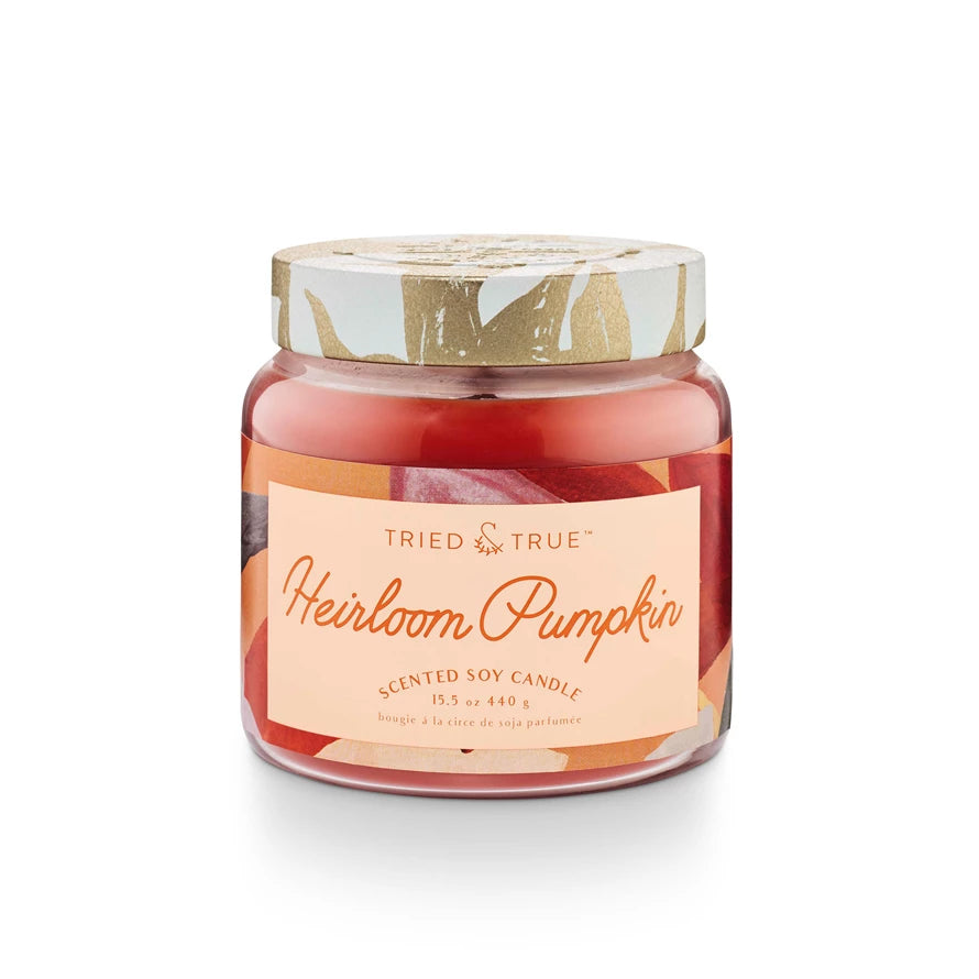 Tried & True Heirloom Pumpkin Large Jar Candle