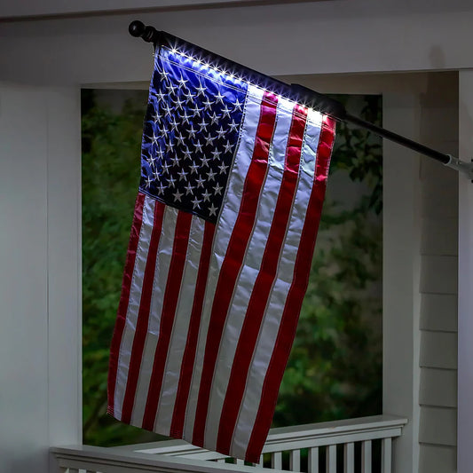 Snap On Solar Light Flagpole
