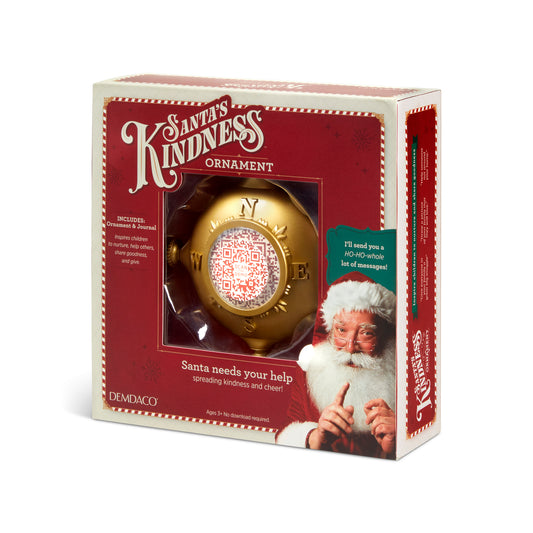 Santa's Kindness Smart Ornament & Journal (CLR)