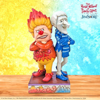 Jim Shore Heartwood Creek Heat Miser & Snow Miser Back to Back