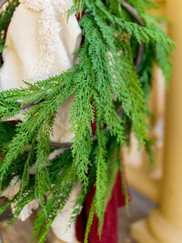 9' Green Soft Cedar Garland