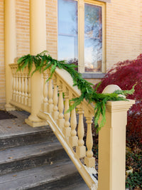 9' Green Soft Cedar Garland