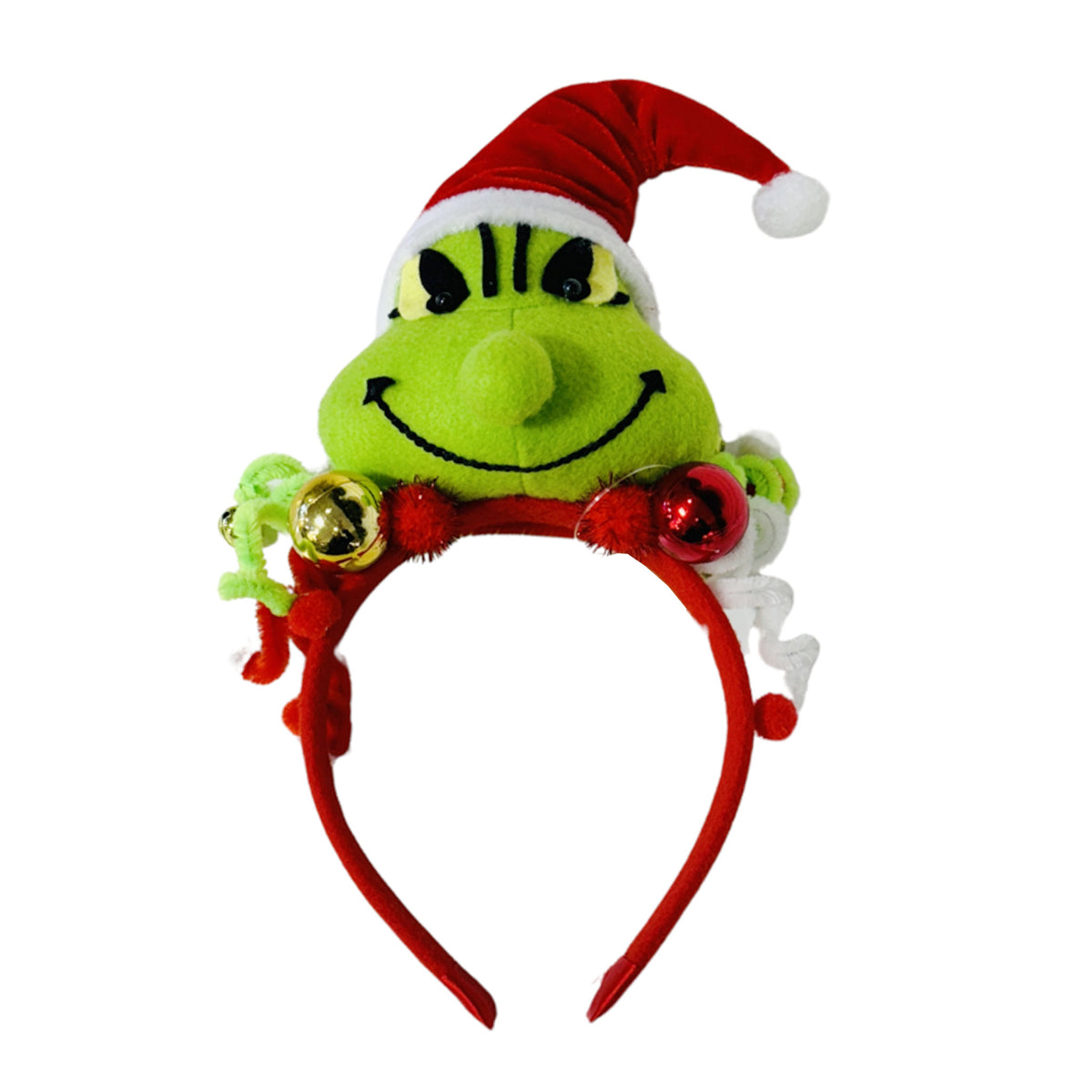 12" Red/Green Grinch Headband