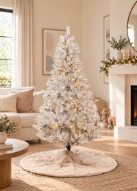 Silver Pine Christmas Tree