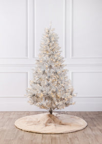 Silver Pine Christmas Tree