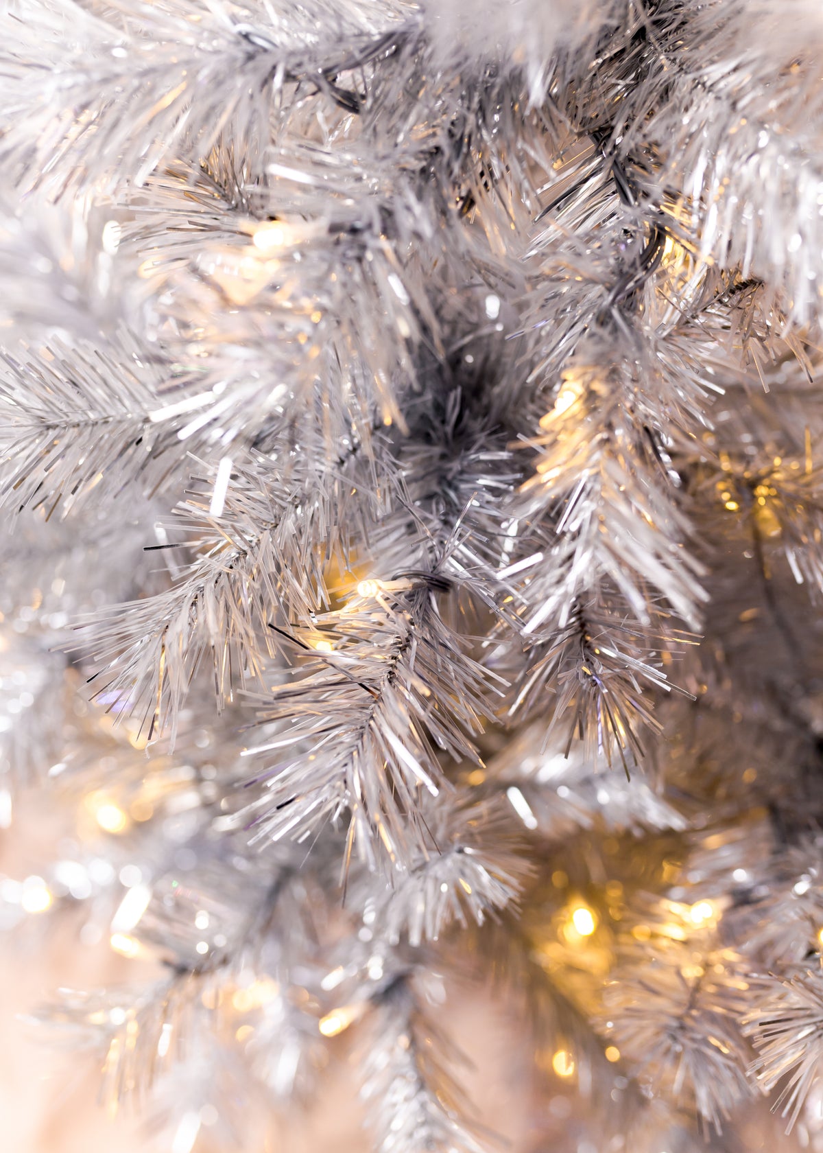 Silver Pine Christmas Tree
