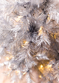 Silver Pine Christmas Tree