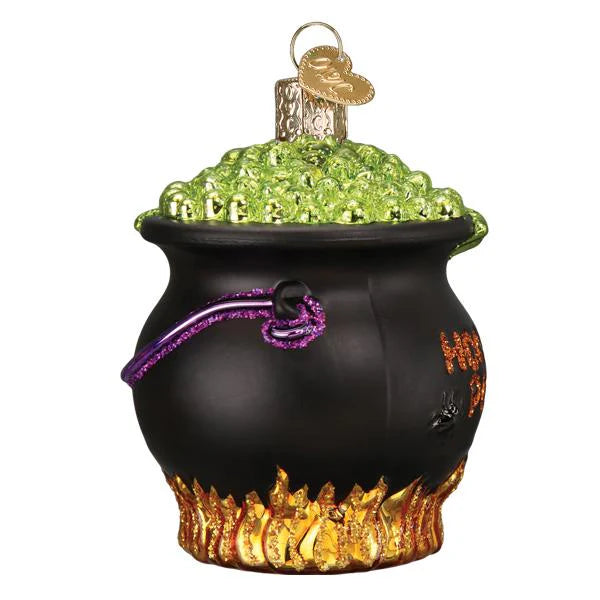 Halloween Cauldron - Old World Christmas Ornament