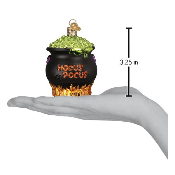 Halloween Cauldron - Old World Christmas Ornament