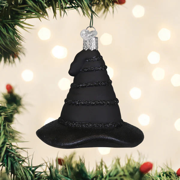 The Green Witch's Hat Ornament